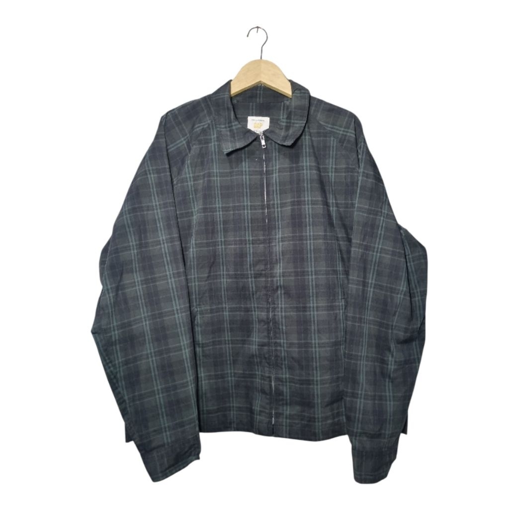 Work Jacket Tartan GAP vintage Boxy fit