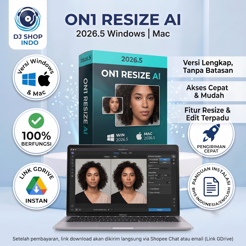 ON1 Resize AI 2026.5  , Windows dan Mac