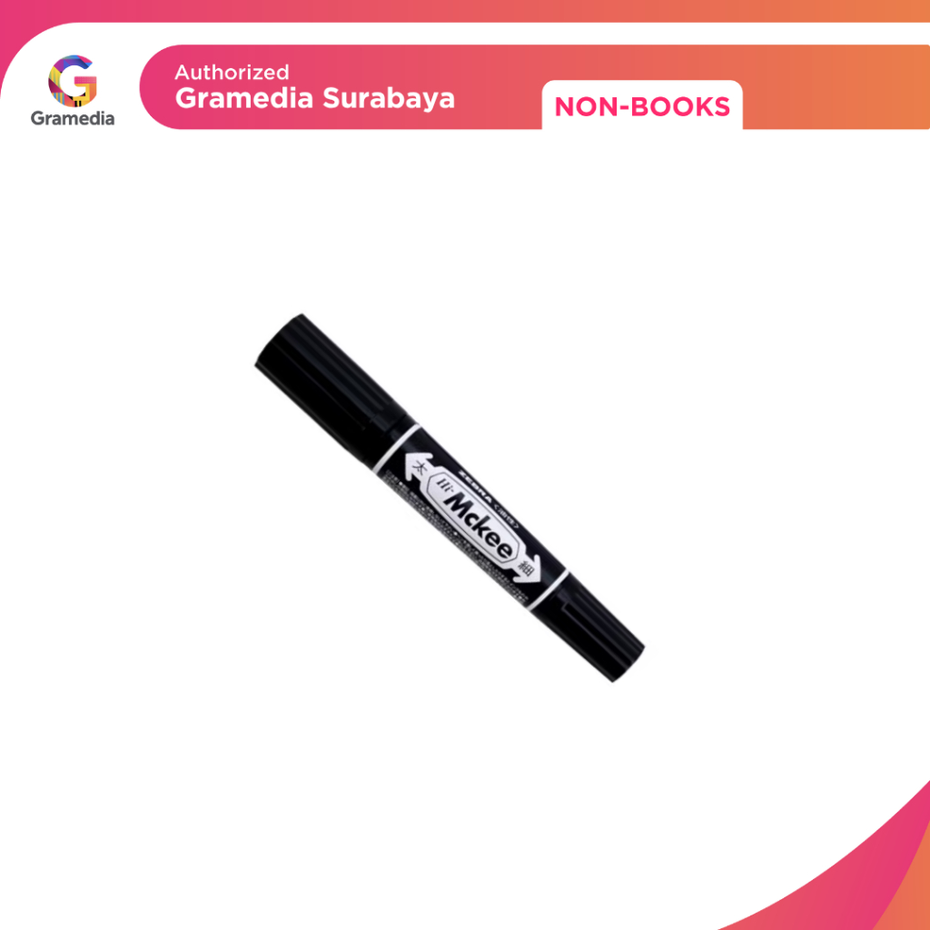 Gramedia Surabaya - ZEBRA MARKER HI MCKEE BLACK