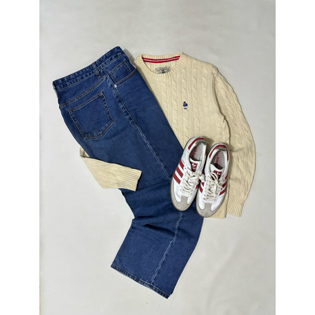 teenie weenie bear cable knit