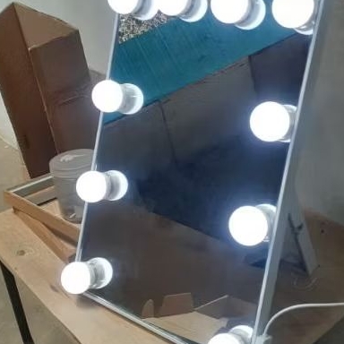 Cermin Berdiri Custom Model Frameless