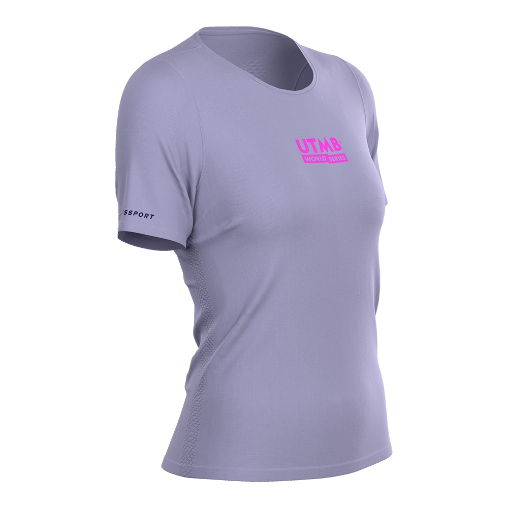 Compressport Training Tshirt - UTMB 2026 - Lavender