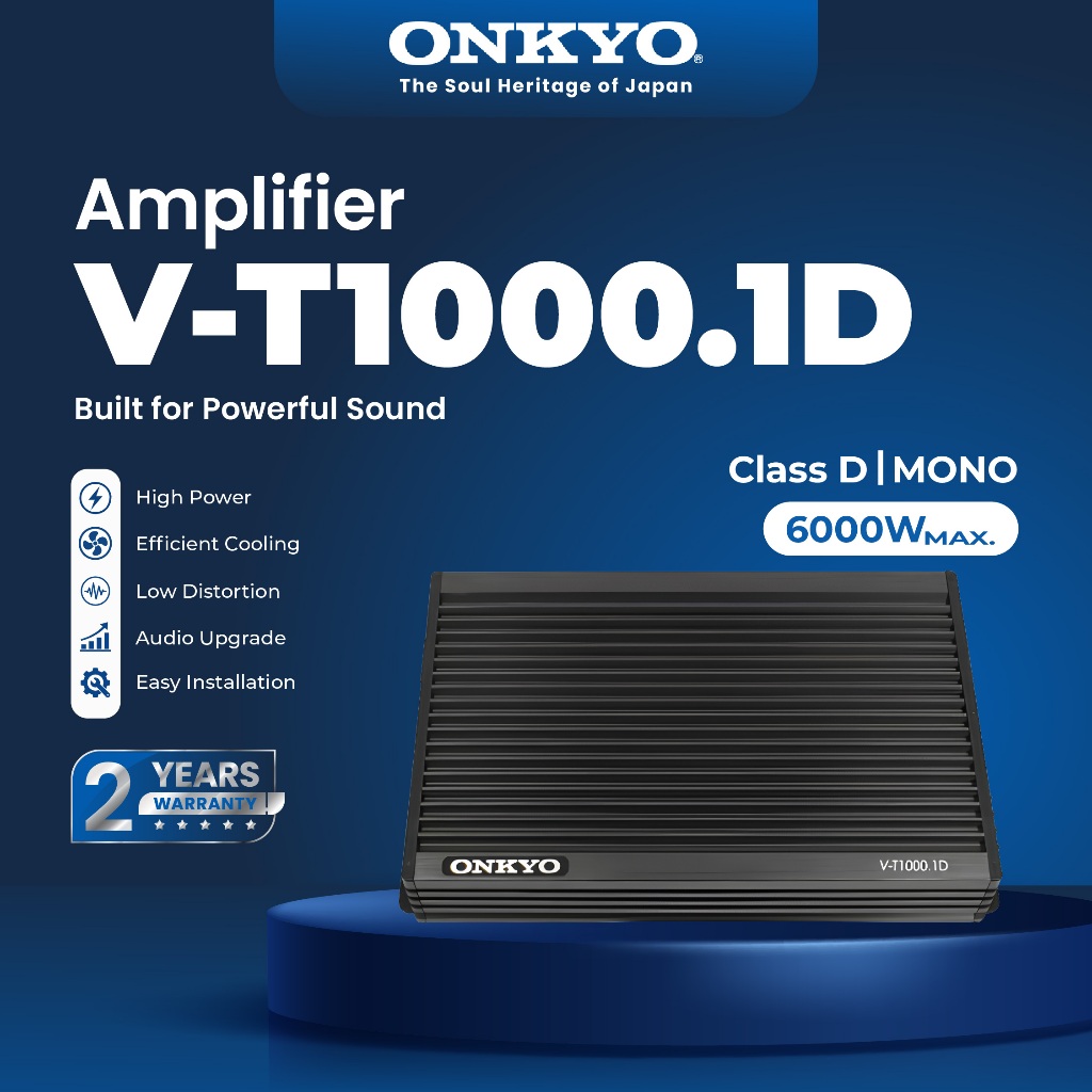 Onkyo Amplifier V-T1000.1D