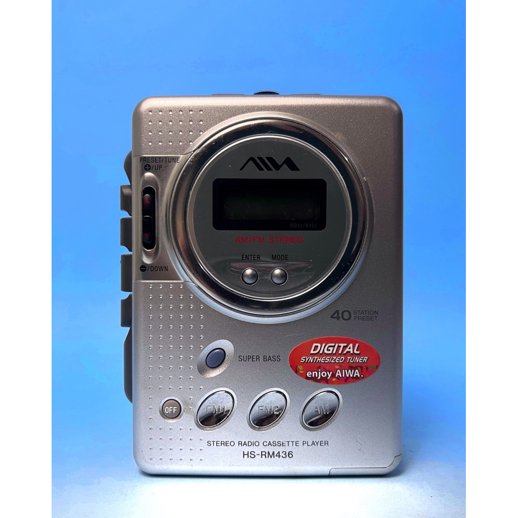 Walkman Aiwa HS-RM436 siap pakai