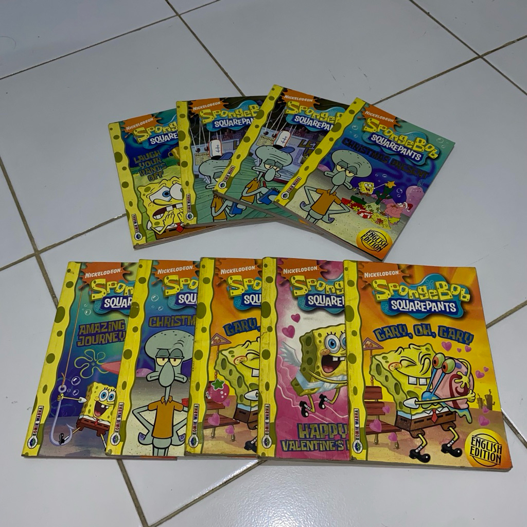 komik warna spongebob squarepants english edition