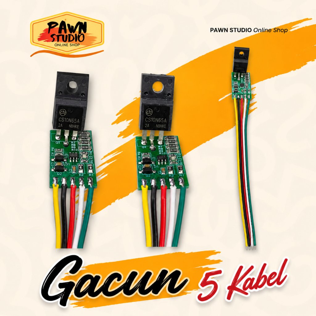 GACUN 5 KABEL UNIVERSAL GACUN TV LCD LED POWER SUPPLY LCD LED