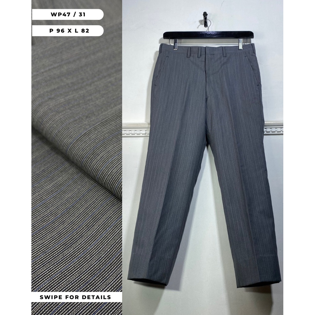 JAPANESE PURE WOOL TROUSERS WP47
