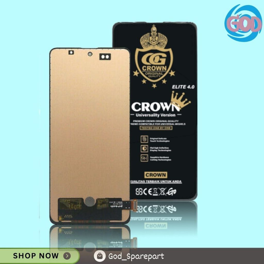 LCD TOUCHSCREEN SAMSUNG A71 / A715 / A715F FULLSET COMPLETE ORIGINAL