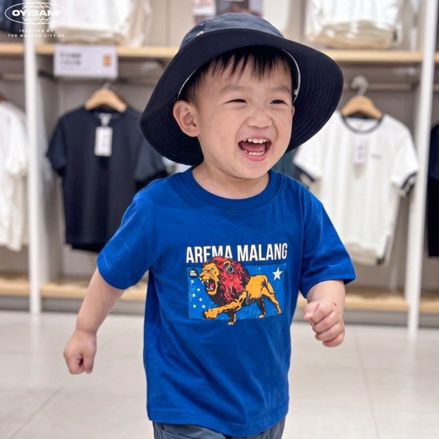 Kaos Arema Original OYISAM Pria Wanita "AREMA MALANG"