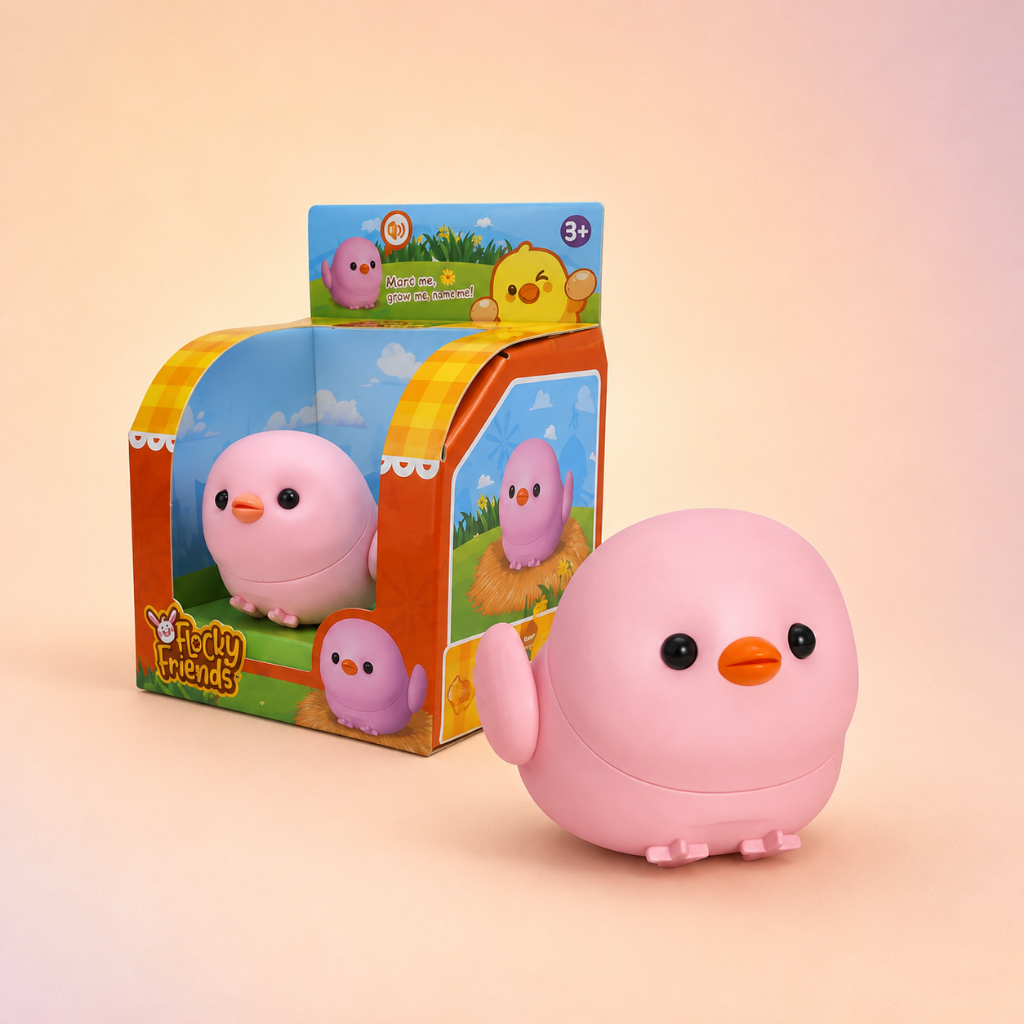 Mainan Flocky Friends Chick Nugie - Apolo - Pajangan Kado Hadiah
