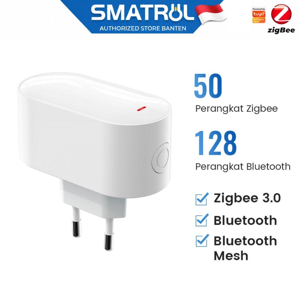 SMATRUL Multi Mode Gateway Hub Zigbee + Bluetooth Smart Home Smart Socket Gateway