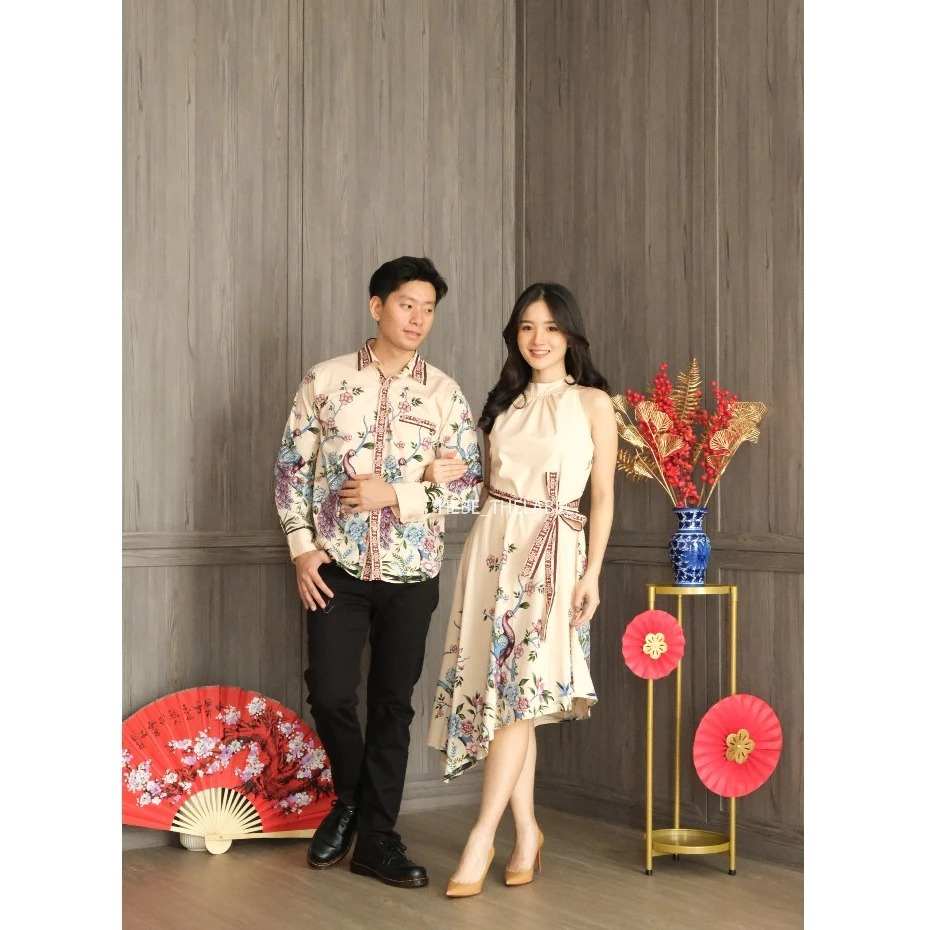 HEBEBATIK - Wari Batik Cheongsam Available Couple Pria Wanita