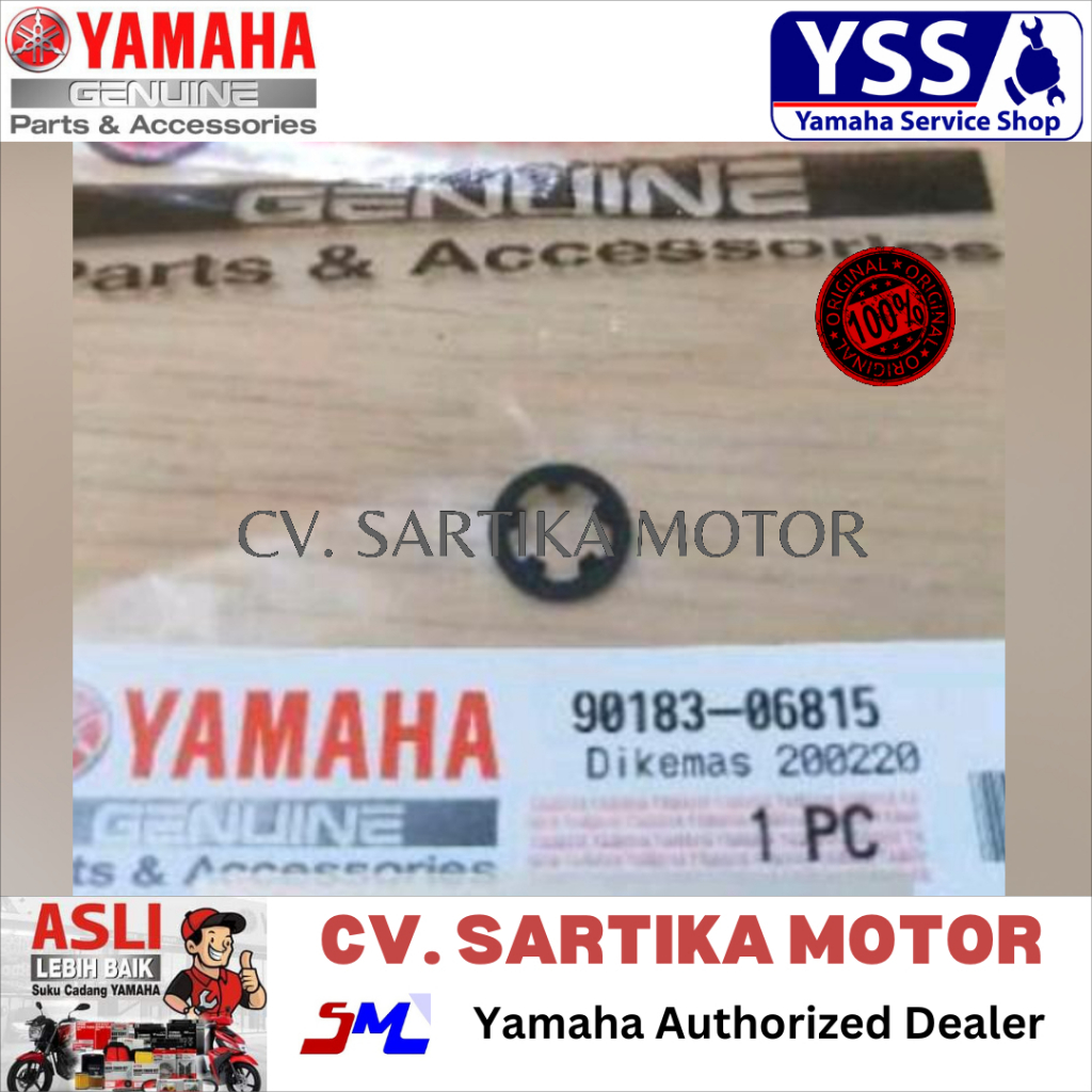 RING KANCING COVER BODY BELAKANG NMAX, XEON/NUT, SPRING (44D1)/90183-06815