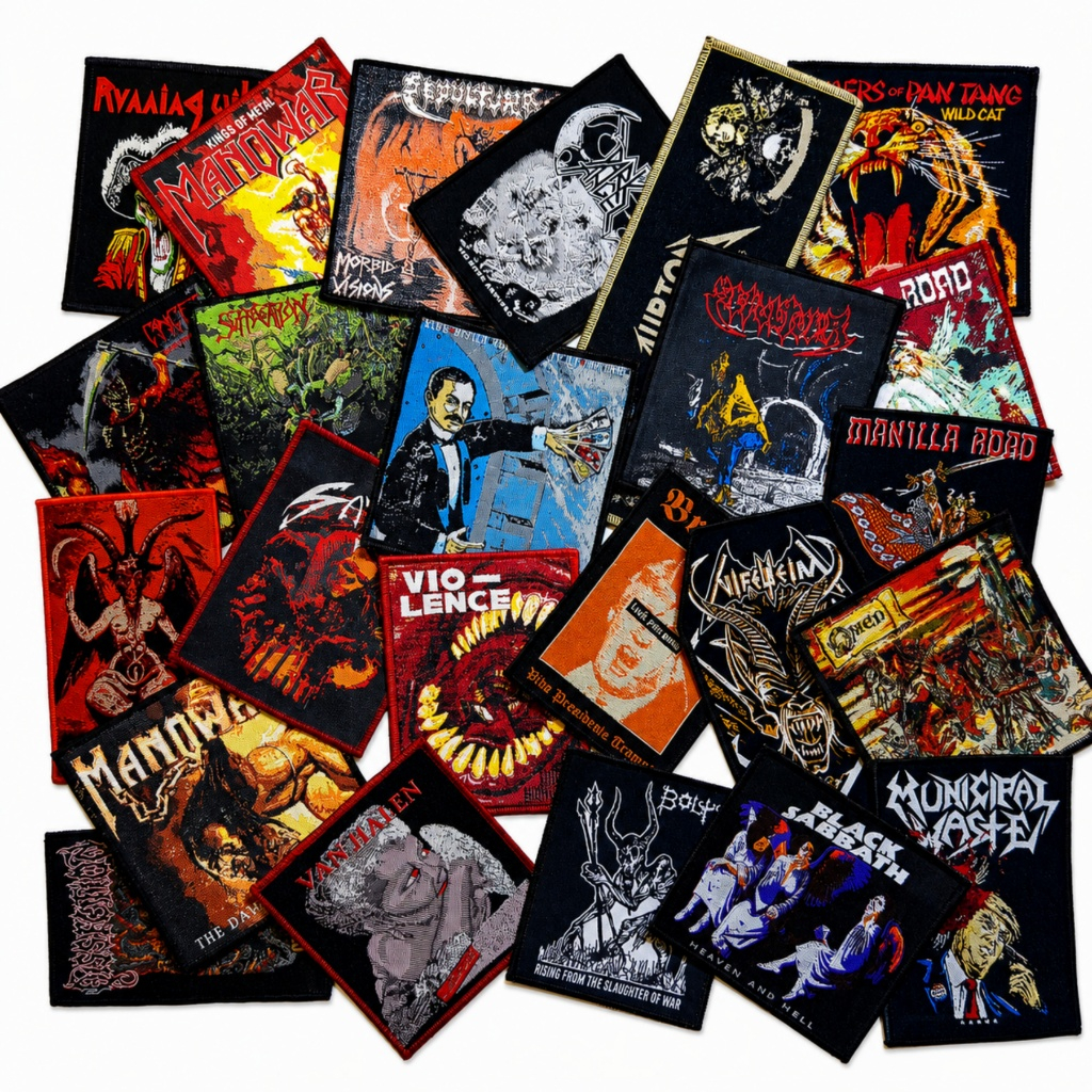 Rare Patch Woven [Limited Stock] Aksesoris battle jacket dan vest - Metal merchandise - Band fashion