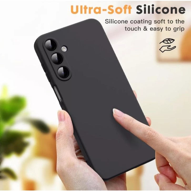 Lio  Softcase SLIM THIN BLACK MATTE GOOGLE PIXEL 9 PRO 8 8A 7 7A 6A Case Premium HITAM GELAP Silicon