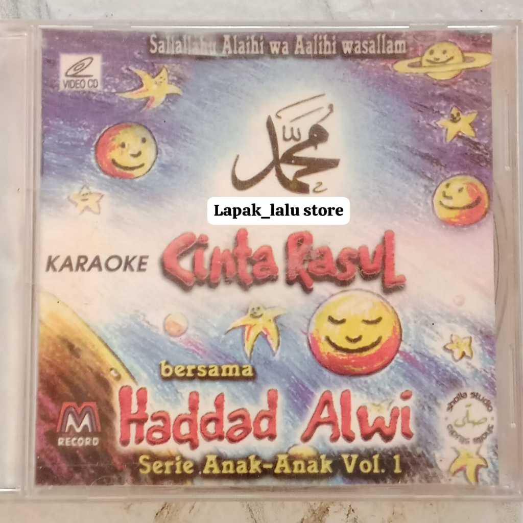 VCD Sholawat Cinta Rasul Bersama Haddad Alwi Seri Anak Vol 1 Original