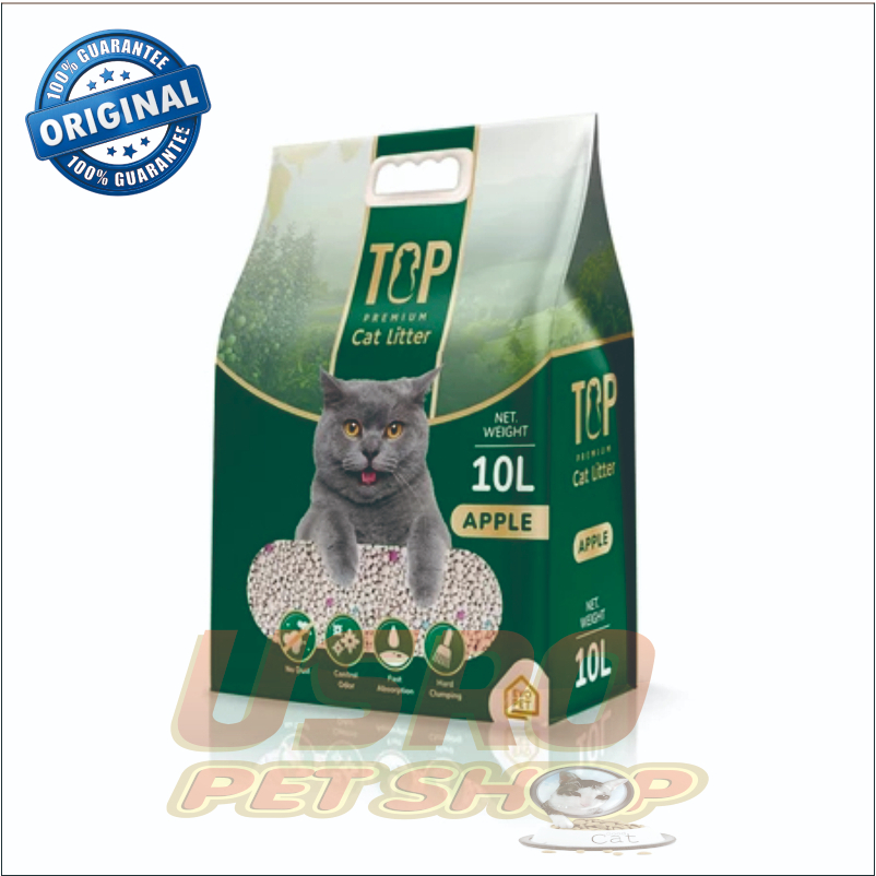 Pasir Top 10Liter - Pasir Kucing