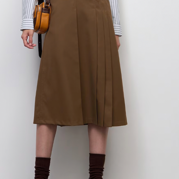 Women Random Pleated Skirt CL GU