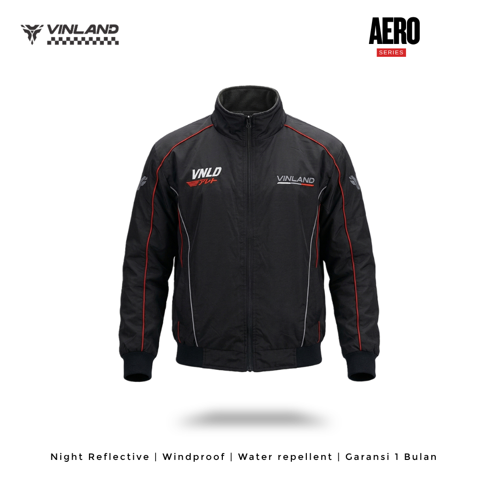 Vinland Jaket Motor Pria Aero Series