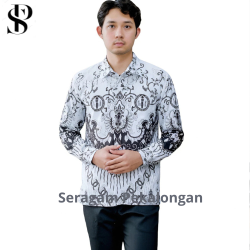 Batik PGRI pria wanita terbaru 2022 lapisan furing bahan bsw  atasan PGRI terbaru  baju PGRI terbaru