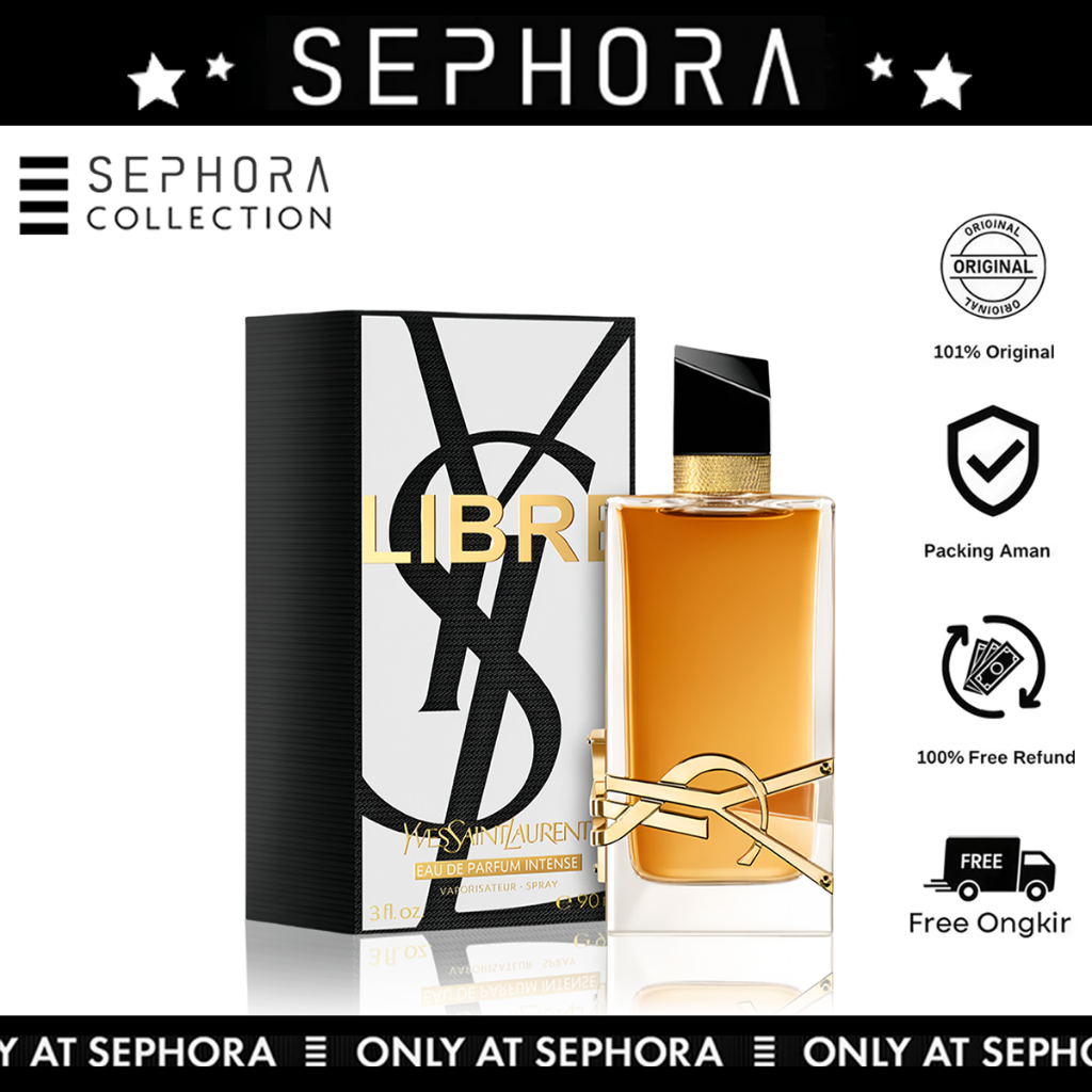 YSL Libre EDP 90ML YSL Libre Intense 90ML YSL Libre Le Parfum 90ML YSL Parfum Wanita