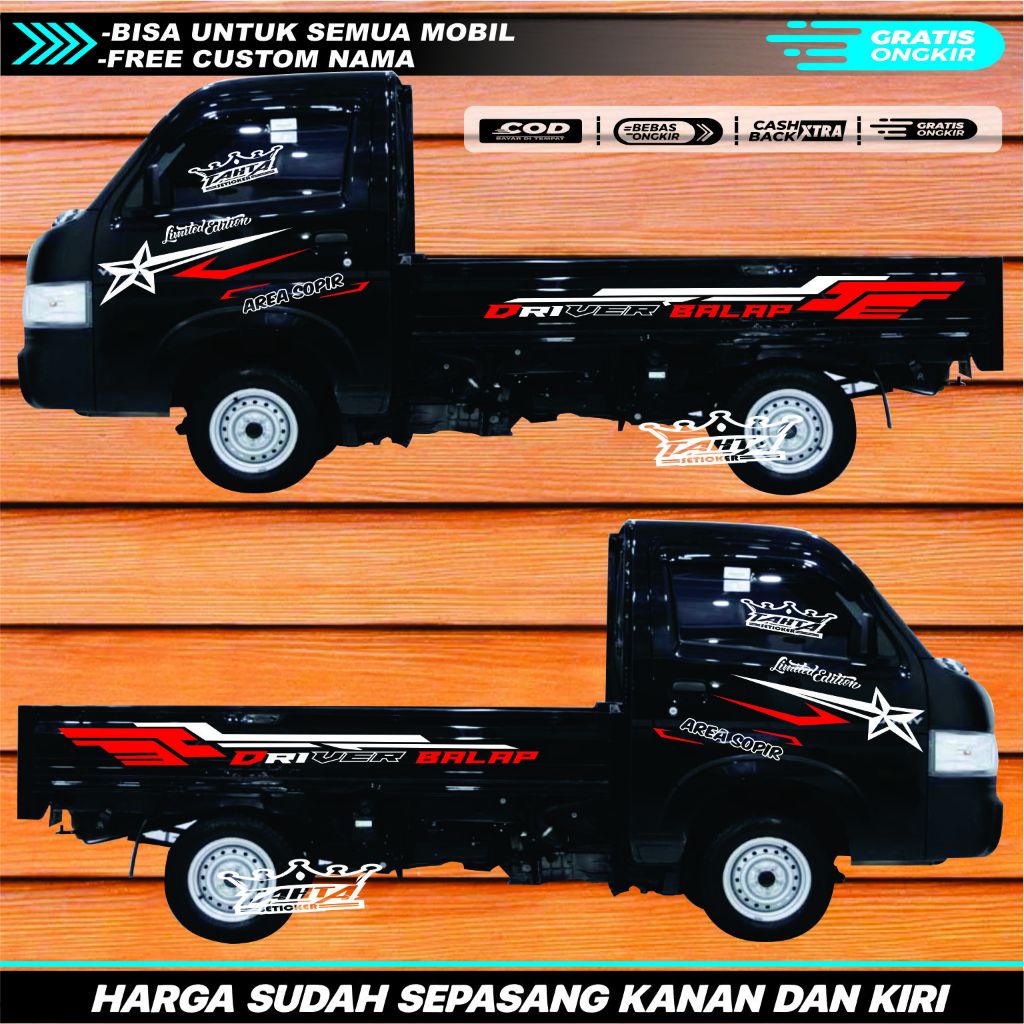 Stiker mobil pick up new carry sticker bodi mobil new carry stiker new carry stiker mobil pick up