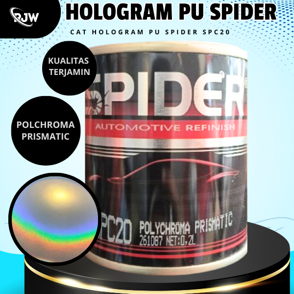 Cat Hologram PU Spider SPC20 Polychroma Prismatic