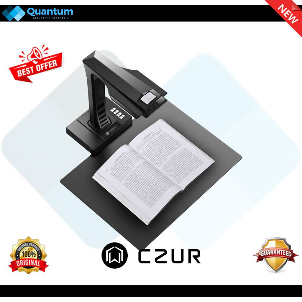CZUR ET25 PRO - Professional Book & Document Scanner Capture A3