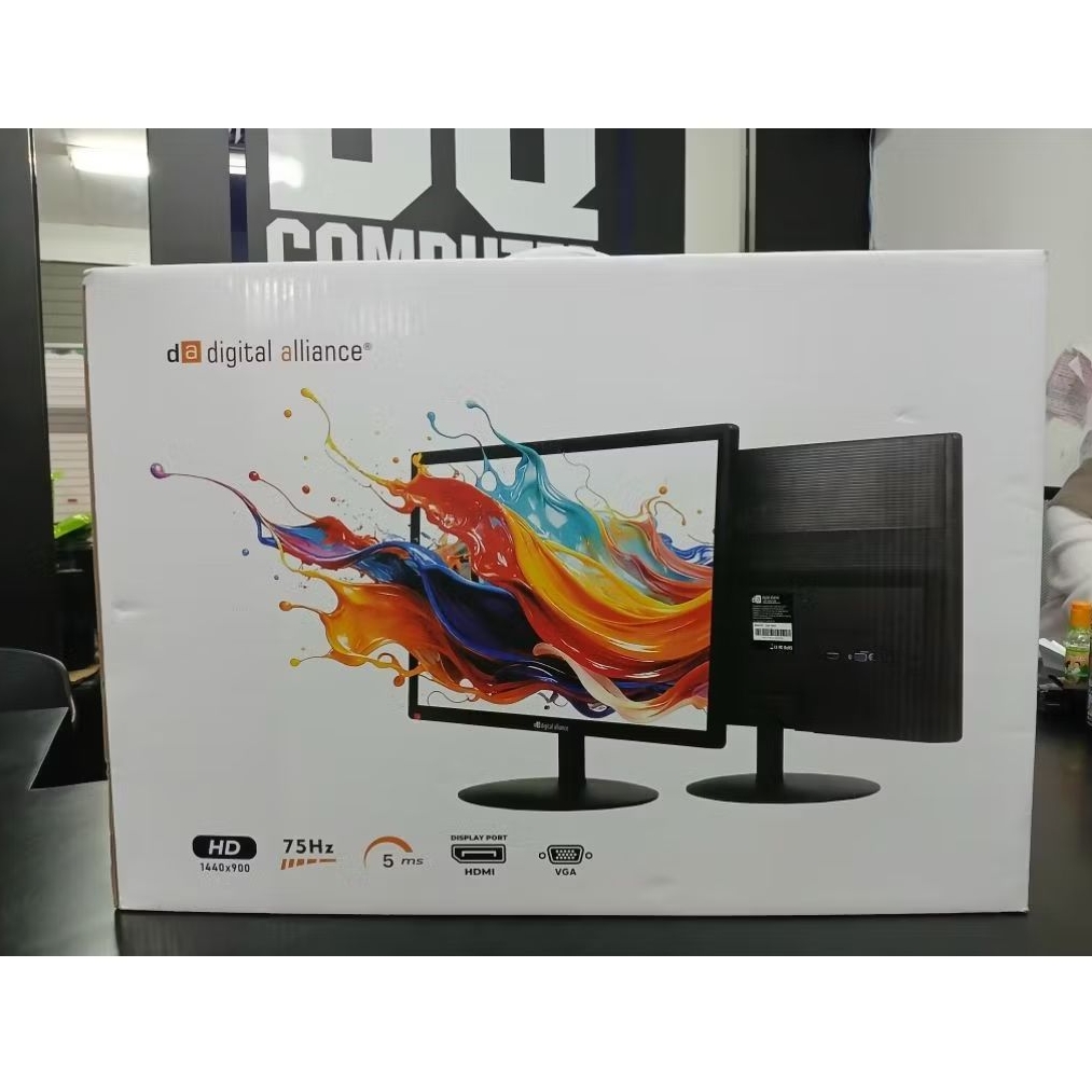 MONITOR LED DA 19 INCH HD LAYAR KOMPUTER 19" UNTUK PC, CCTV & KANTOR