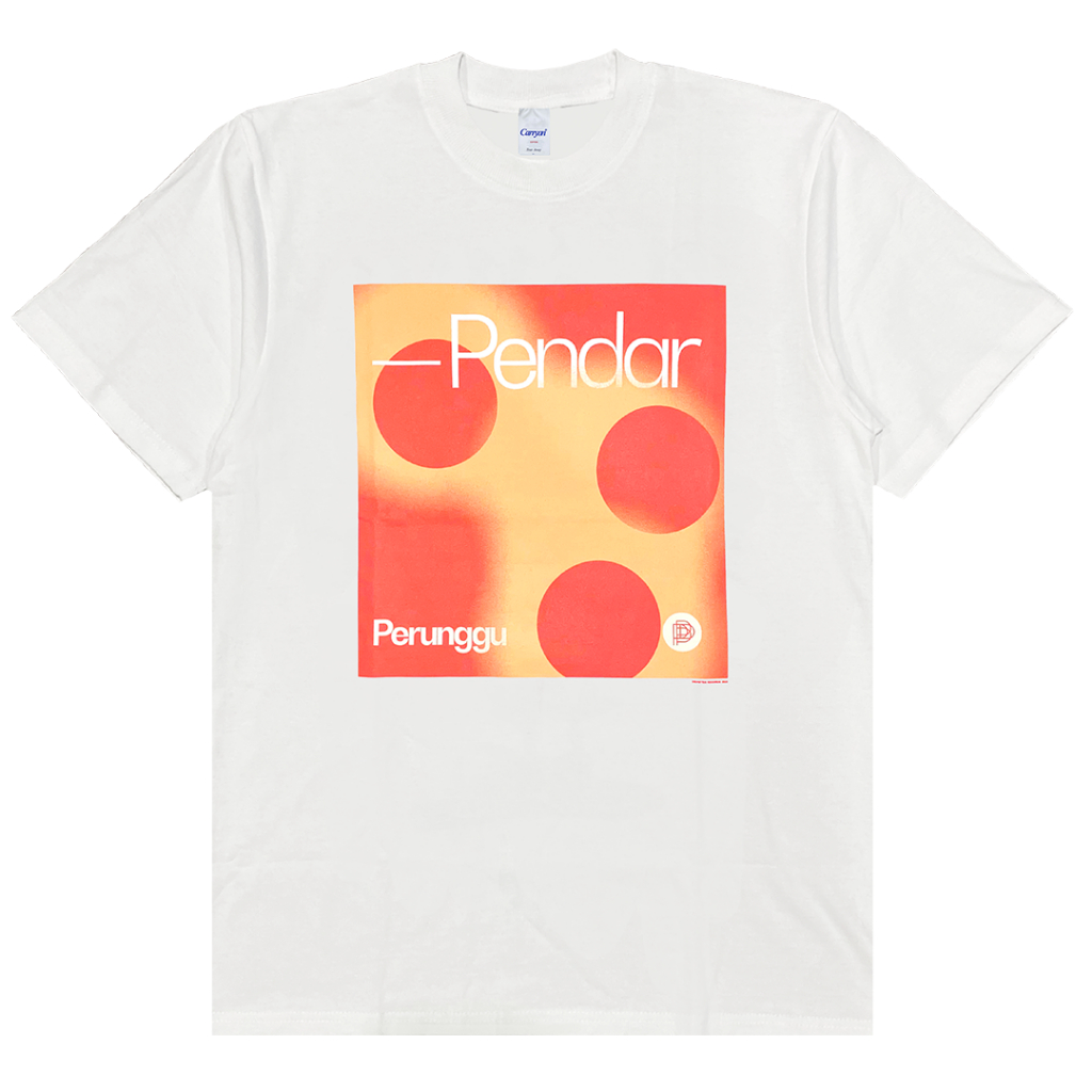 Tshirt PERUNGGU - PENDAR EP White | Perunggu Official Merchandise