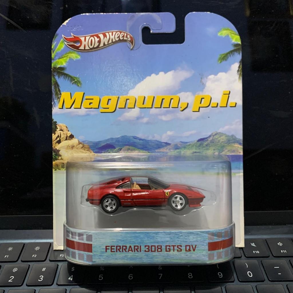 Hot Wheels Retro Entertainment Magnum pi p.i. Ferrari 308 GTS QV Red