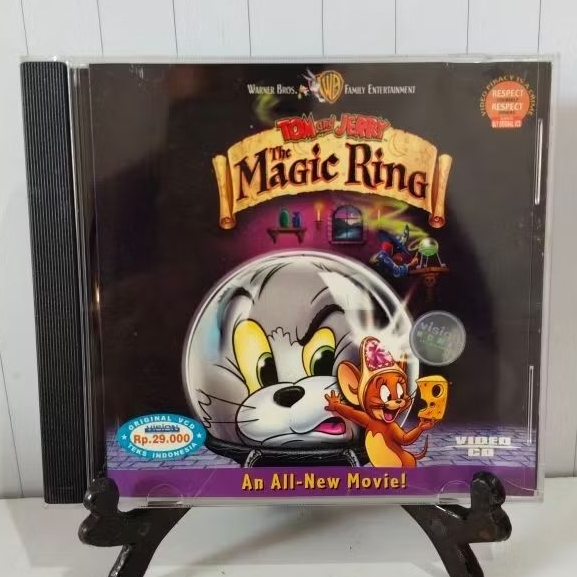 VCD TOM AND JERRY THE MAGIC RING (Original)