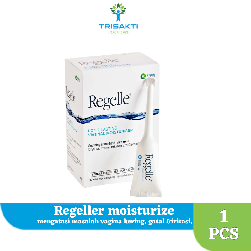 Regelle Long Lasting Vaginal Moisturizer 6 Tube Pelembab Khusus Wanita