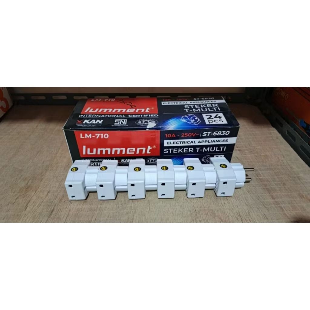 Lumment ST-6830 T Multi Steker Kuningan