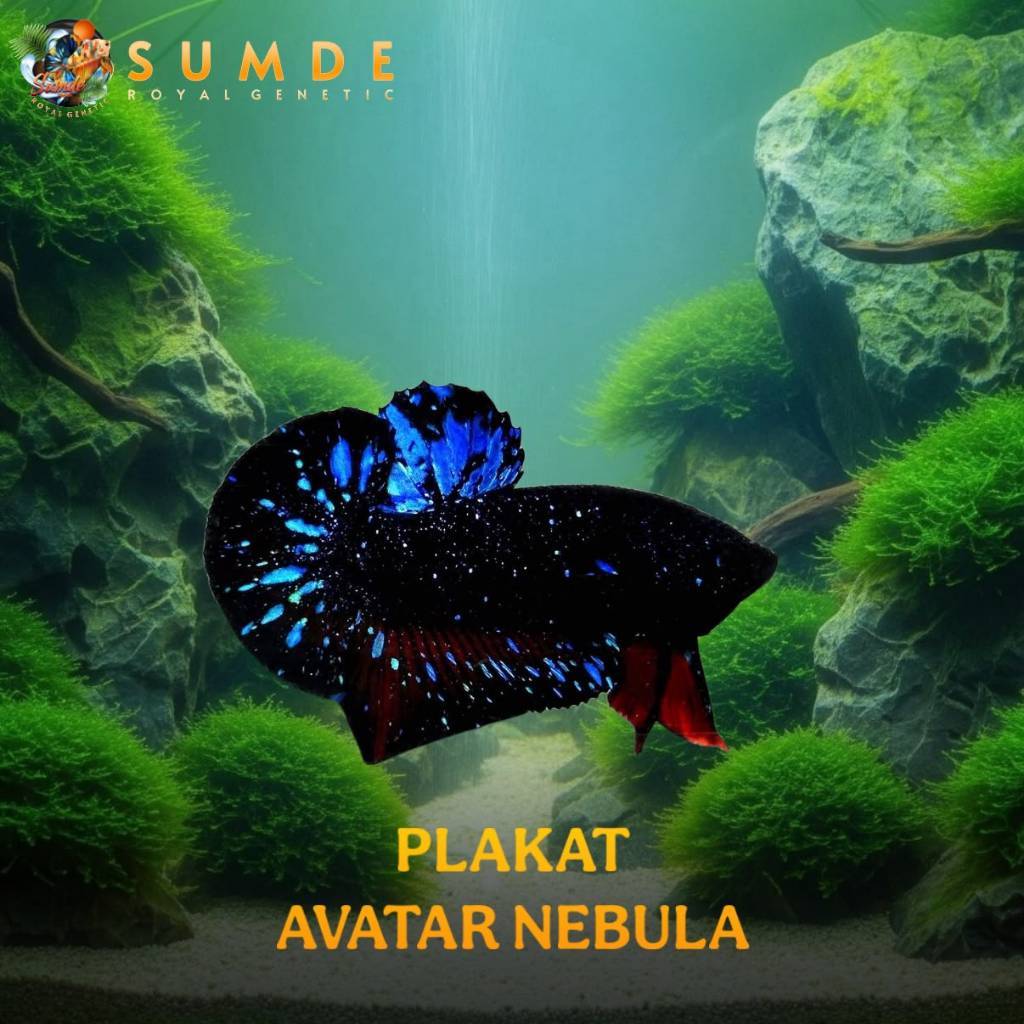 HIASAN/CUPANG/PLAKAT/NEBULA/AVATAR GORDON/RINTIK/HIASAN/AQUARIUM/KUALITAS/PREMIUM/