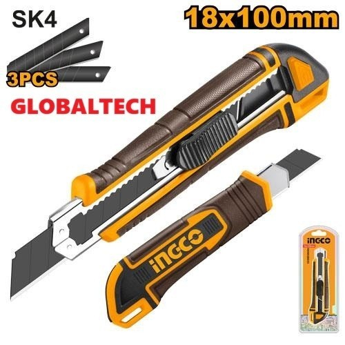 INGCO CUTTER BESAR SNAP OFF BLADE KNIFE PISAU INGCO HKNS16001