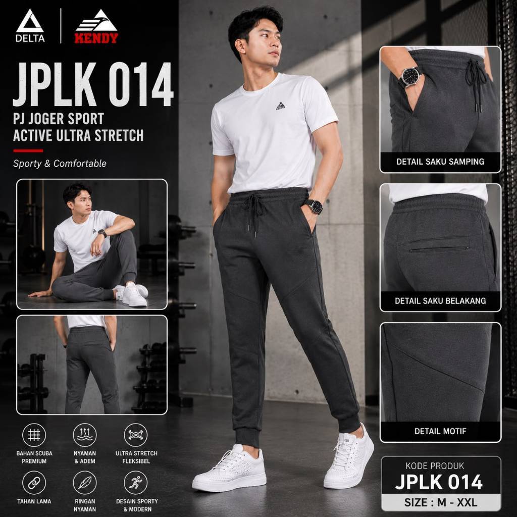 Celana KENDY Original Jogger Training || JPLK