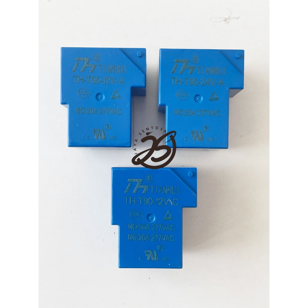 RELAY KODOK TIAN HUI 30A 12V 4 PIN RELAY 24V 4 PIN RILAI 12V 6PIN  RILEI 24V 6PIN TIAN HUI 4P 12V up
