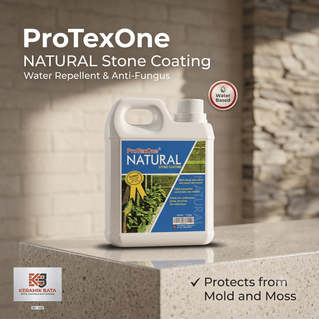 ProtexOne Pelapis Coating Batu Alam candi Natural
