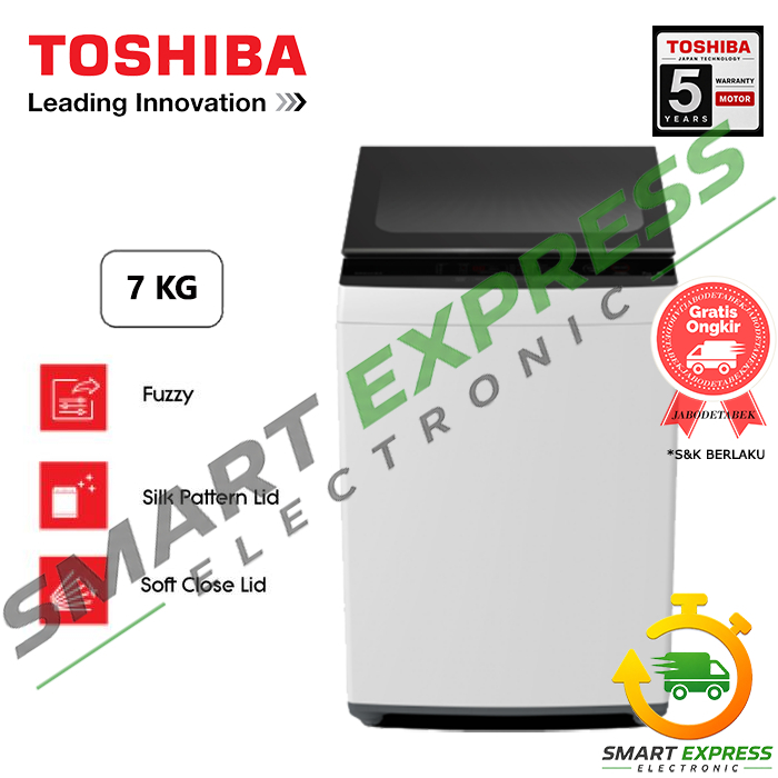 Toshiba AW-M801AN Mesin Cuci Top Loading