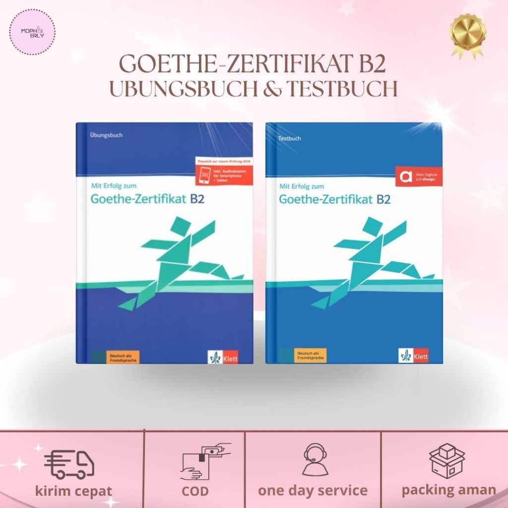 Buku Belajar Berbahasa Jerman Goethe-Zertifikat B2 Testbuch & Ubungsbuch