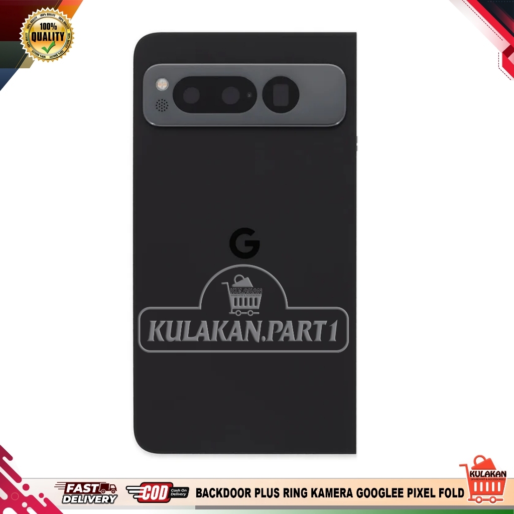 Google Pixel Fold Backdoor Plus ring kamera Hitam Hp Google Pixel Fold Original