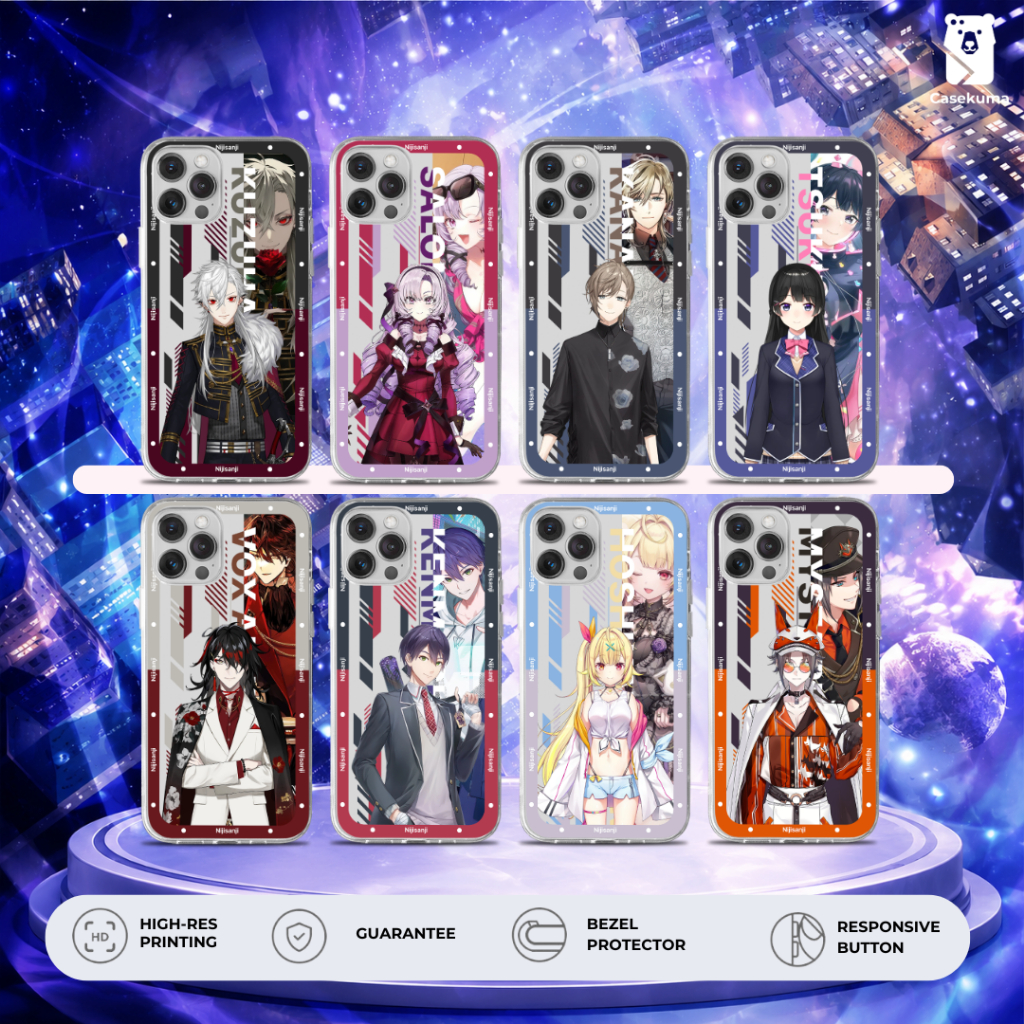 Hoshikawa Sara Lauren Kanae Kenmochi Toya Kuzuha Mito Tsukino Mysta Rias Salome Vox Akuma Case Hp Ni