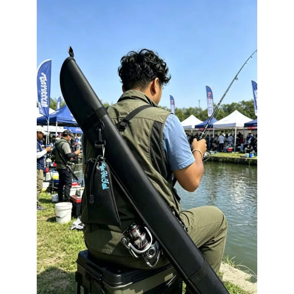 GF Tas Pancing Hardcase Fiber Pedang Tas Pancing Haedcase Anti Air Tas Pancing Hardcase Tegek Terbar
