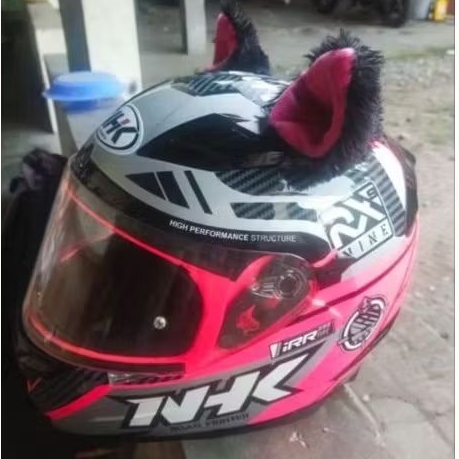 Accessories Helm Kuping Kucing , Accessories Kuping Helm,Kuping Helm Bogo,Kuping Helm Halfface,Kupin