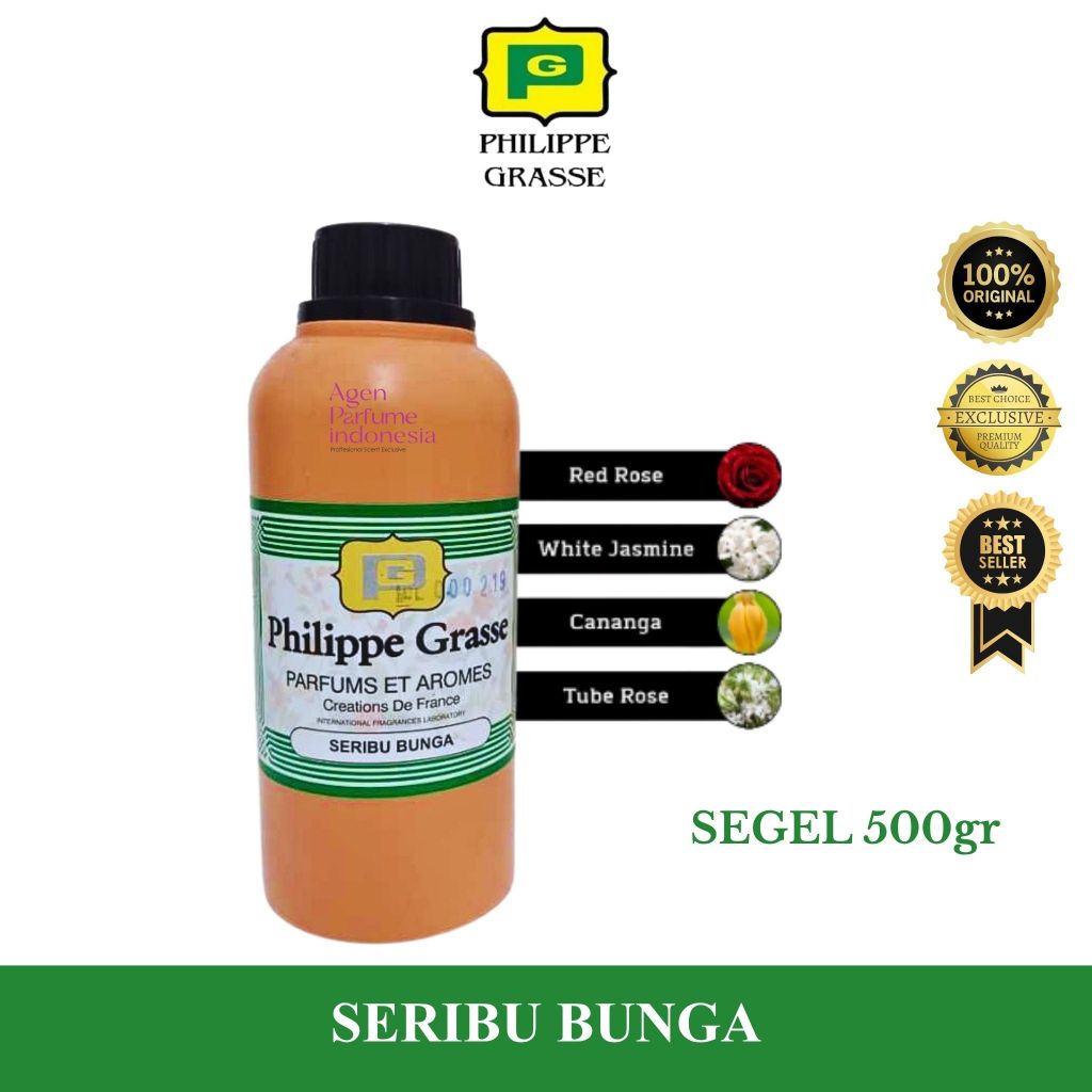 SERIBU BUNGA By PHILIPPE GRASSE Segel 500gr
