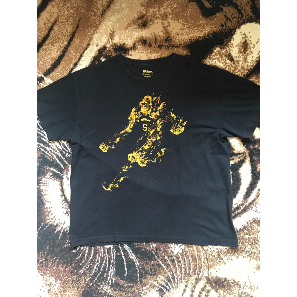 T shirt Fire Basketball by Wilson
