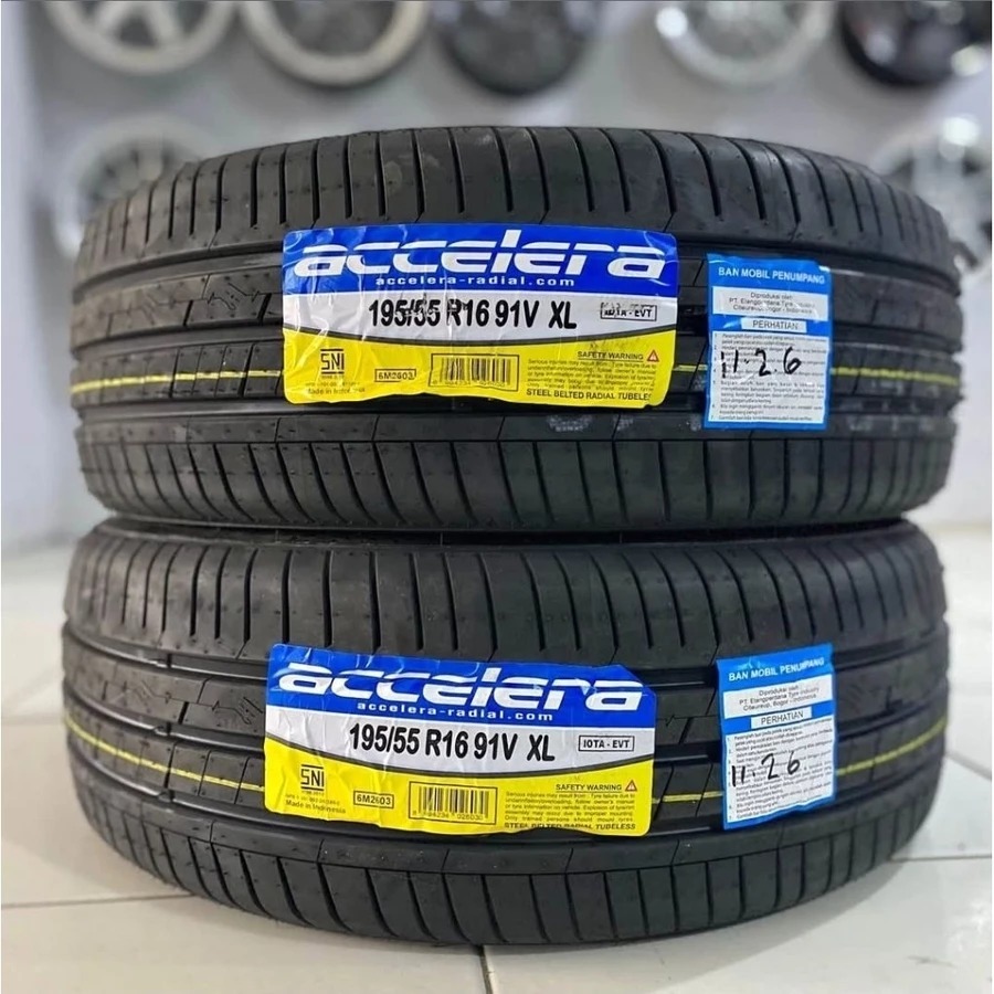ACCELERA PHI-R 195 55 R16 BAN MOBIL JAZZ, YARIS, SIENTA |BAN MOBIL RING 16