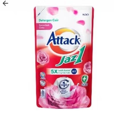 Attack Jazz1 Deterjen Cair Semerbak Cinta 700 ml