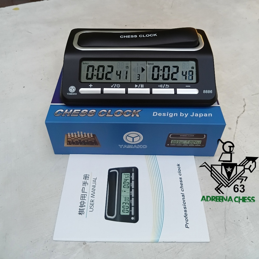 Jam Catur Digital Yamako 8886 Chess Clock